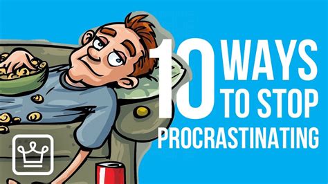 how to stop procrastinating youtube|7 ways to overcome procrastination.